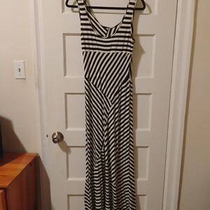 Black And White Stripe Dress